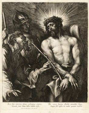  Antoon van Dyck  (Anversa, 1599 - Londra, 1641) : Cristo deriso.  - Auction Graphics & Books - Libreria Antiquaria Gonnelli - Casa d'Aste - Gonnelli Casa d'Aste