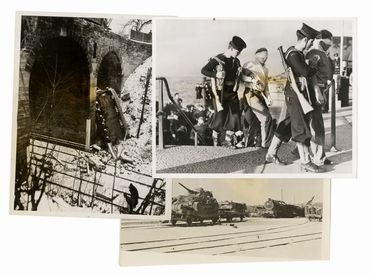  Storia, Storia, Diritto e Politica : Raccolta di circa 100 fotografie della Seconda Guerra Mondiale  - Auction Graphics & Books - Libreria Antiquaria Gonnelli - Casa d'Aste - Gonnelli Casa d'Aste
