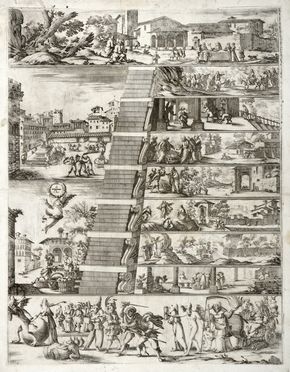  Valerio Spada  (Colle Val d'Elsa, 1613 - Firenze, 1688) : La Quaresima.  - Auction Graphics & Books - Libreria Antiquaria Gonnelli - Casa d'Aste - Gonnelli Casa d'Aste