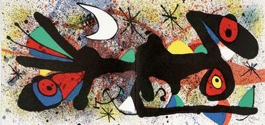  Joan Miró  (Montroig, 1893 - Palma di Majorca, 1983) : Composizione.  - Auction Graphics & Books - Libreria Antiquaria Gonnelli - Casa d'Aste - Gonnelli Casa d'Aste