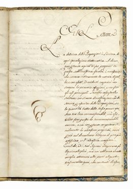 Trattato manoscritto sulle proporzioni geometriche.  - Asta Grafica & Libri - Libreria Antiquaria Gonnelli - Casa d'Aste - Gonnelli Casa d'Aste