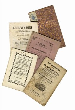 Raccolta di 15 libretti d'opera. Musica, Musica, Teatro, Spettacolo  - Auction Graphics & Books - Libreria Antiquaria Gonnelli - Casa d'Aste - Gonnelli Casa d'Aste