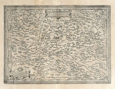  Abraham Ortelius  (Anversa, 1527 - 1598) : Transilvania.  - Auction Graphics & Books - Libreria Antiquaria Gonnelli - Casa d'Aste - Gonnelli Casa d'Aste