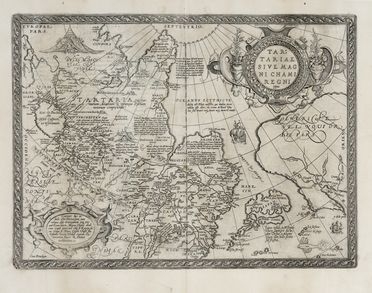  Abraham Ortelius  (Anversa, 1527 - 1598) : Tartariae sive Magni Chami Regni tpus.  - Auction Graphics & Books - Libreria Antiquaria Gonnelli - Casa d'Aste - Gonnelli Casa d'Aste