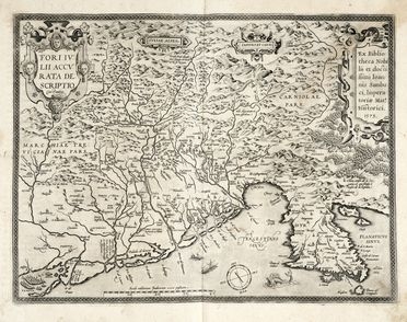  Abraham Ortelius  (Anversa, 1527 - 1598) : Fori Iulii Accurata Descriptio. 1573.  - Asta Grafica & Libri - Libreria Antiquaria Gonnelli - Casa d'Aste - Gonnelli Casa d'Aste