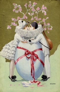  Anonimo del XX secolo : Paque de Petits Pierrots.  - Auction Graphics & Books - Libreria Antiquaria Gonnelli - Casa d'Aste - Gonnelli Casa d'Aste