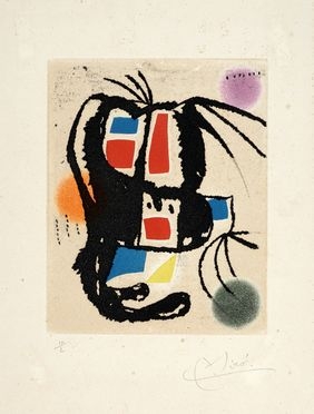  Joan Miró  (Montroig, 1893 - Palma di Majorca, 1983) : Senza titolo.  - Auction Graphics & Books - Libreria Antiquaria Gonnelli - Casa d'Aste - Gonnelli Casa d'Aste