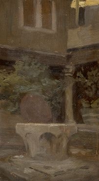  Fragiacomo Pietro Fragiacomo  (Venezia, 1856 - 1922) [attribuito a] : Dettaglio di architettura.  - Auction Graphics & Books - Libreria Antiquaria Gonnelli - Casa d'Aste - Gonnelli Casa d'Aste