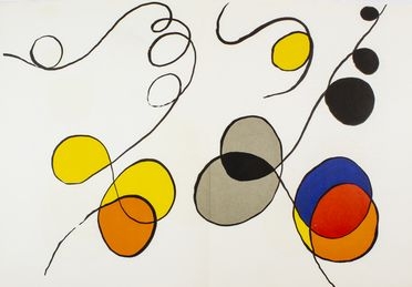  Alexander Calder  (Lawton, 1898 - New York, 1976) : Senza titolo.  - Auction Graphics & Books - Libreria Antiquaria Gonnelli - Casa d'Aste - Gonnelli Casa d'Aste