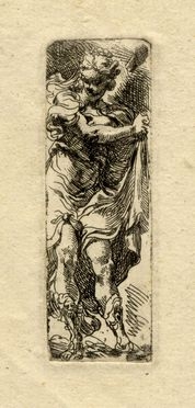  Gaetano Gandolfi  (S. Matteo della Decima, 1734 - Bologna, 1802) : Figura in piedi con faretra (Dianà).  - Auction Graphics & Books - Libreria Antiquaria Gonnelli - Casa d'Aste - Gonnelli Casa d'Aste