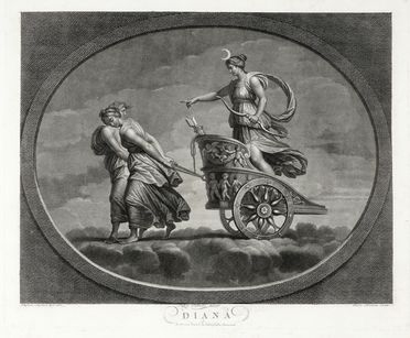  Pietro Fontana  (Bassano del Grappa, 1762 - Roma, 1837) : Diana e Venere.  - Auction Graphics & Books - Libreria Antiquaria Gonnelli - Casa d'Aste - Gonnelli Casa d'Aste