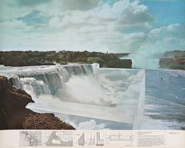  Superstudio Group  (1966 - 1986) : Niagara o l'architettura riflessa.  - Auction Prints, drawings & paintings | Old master, modern and contemporary art - Libreria Antiquaria Gonnelli - Casa d'Aste - Gonnelli Casa d'Aste