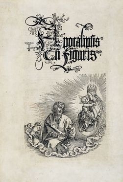  Albrecht Dürer  (Norimberga, 1471 - 1528) : Apocalipsis cum figuris / La Vergine  [..]