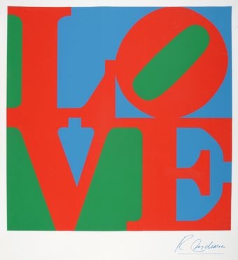  Indiana Robert : Love.  - Asta Stampe, disegni e dipinti antichi, moderni e contemporanei - Libreria Antiquaria Gonnelli - Casa d'Aste - Gonnelli Casa d'Aste