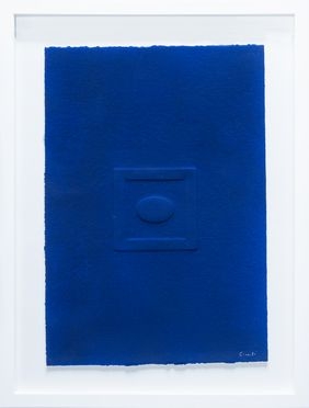  Turi Simeti  (Alcamo, 1929 - Milano, 2021) : Blu.  Agostino Bonalumi  (Vimercate,  [..]