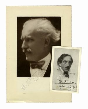  Toscanini Arturo : Ritratto fotografico con firma autografa.  - Asta Libri, autografi  [..]