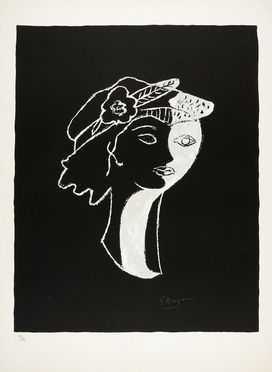  Georges Braque  (Argenteuil, 1882 - Parigi, 1963) : Persephata.  - Asta Arte antica, moderna e contemporanea - Libreria Antiquaria Gonnelli - Casa d'Aste - Gonnelli Casa d'Aste
