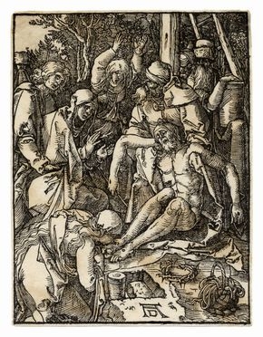  Johann Mommard  (attivo a Brussels e nelle Fiandre 1587-1644 circa, ) : La lamentazione.  - Asta Arte antica, moderna e contemporanea - Libreria Antiquaria Gonnelli - Casa d'Aste - Gonnelli Casa d'Aste