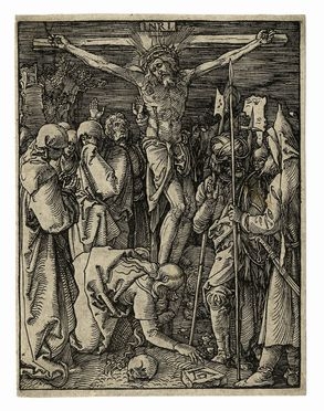  Albrecht Dürer  (Norimberga,, 1471 - 1528) : La crocefissione.  - Auction Ancient, modern and contemporary art - Libreria Antiquaria Gonnelli - Casa d'Aste - Gonnelli Casa d'Aste