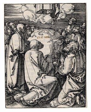  Albrecht Dürer  (Norimberga,, 1471 - 1528) : L'ascensione.  - Auction Ancient, modern and contemporary art - Libreria Antiquaria Gonnelli - Casa d'Aste - Gonnelli Casa d'Aste
