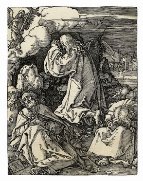  Albrecht Dürer  (Norimberga,, 1471 - 1528) : L'agonia nell'orto degli olivi.  - Asta Arte antica, moderna e contemporanea - Libreria Antiquaria Gonnelli - Casa d'Aste - Gonnelli Casa d'Aste