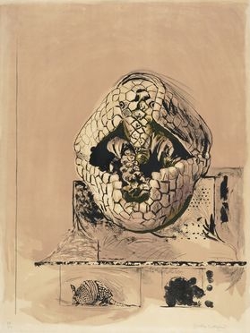  Graham Sutherland  (Londra, 1903 - Mentone, 1980) : Armadillo.  - Asta Arte antica, moderna e contemporanea - Libreria Antiquaria Gonnelli - Casa d'Aste - Gonnelli Casa d'Aste