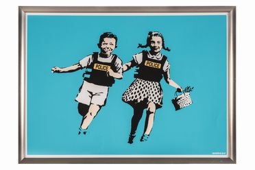  Banksy  (Bristol, 1974) : Jack and Jill.  - Asta Arte antica, moderna e contemporanea  [..]
