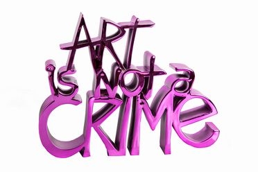 Mr. Brainwash [pseud. di Thierry Guetta] : Art is not a crime.  - Auction Ancient, modern and contemporary art - Libreria Antiquaria Gonnelli - Casa d'Aste - Gonnelli Casa d'Aste