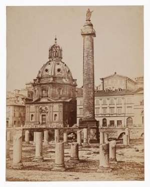  James Anderson  (Blencarn, 1813 - Roma, 1877) : Roma. Foro Traiano.  - Asta Fotografie  [..]