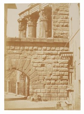  Robert Macpherson  (Dalkeith, 1814 - Roma, 1872) : Roma. Foro di Nerva e Arco dei Pantani.  - Auction Fotografie storiche - Libreria Antiquaria Gonnelli - Casa d'Aste - Gonnelli Casa d'Aste