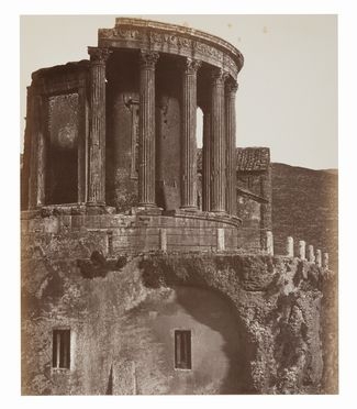  Robert Macpherson  (Dalkeith, 1814 - Roma, 1872) : Tivoli. Tempio di Vesta.  - Auction Fotografie storiche - Libreria Antiquaria Gonnelli - Casa d'Aste - Gonnelli Casa d'Aste