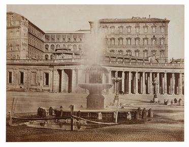  Robert Macpherson  (Dalkeith, 1814 - Roma, 1872) [attribuito a] : Roma. Fontana  [..]