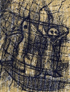  Max Ernst  (Brühl, 1891 - Parigi, 1976) : Senza titolo.  - Auction Ancient, modern  [..]