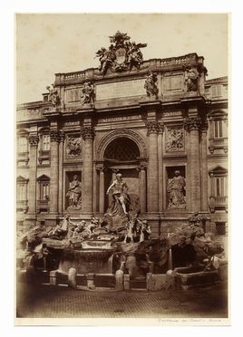  Autore non identificato : Roma. Fontana di Trevi.  Henri Béguin  (Ginevrà,  [..]