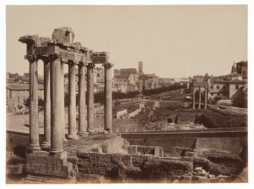  James Anderson  (Blencarn, 1813 - Roma, 1877) [attribuito a] : Roma. Veduta del  [..]