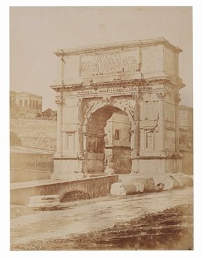  Autore non identificato : Roma. Arco di Tito.  - Asta Fotografie storiche - Libreria  [..]