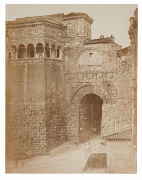  Robert Macpherson  (Dalkeith, 1814 - Roma, 1872) : Perugia. Arco Etrusco.  - Auction Fotografie storiche - Libreria Antiquaria Gonnelli - Casa d'Aste - Gonnelli Casa d'Aste