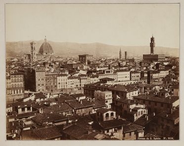  Robert Julius Rive  (Breslavia, 1817 - Napoli, 1868) : Firenze. Panorama dal campanile  [..]
