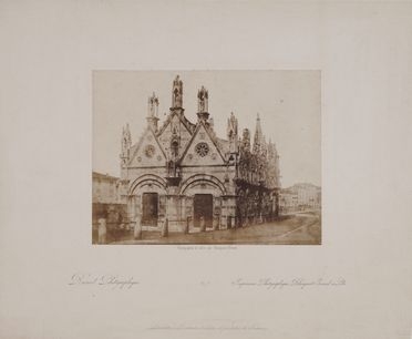  Louis-Désiré Blanquart-Evrard  (Lille, 1802 - 1872) : Pisa. Santa Maria della Spina.  [..]
