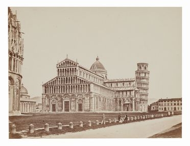  Enrico Van Lint  (Pisa, 1808 - 1884) : Pisa. Veduta del complesso monumentale del Duomo.  - Auction Fotografie storiche - Libreria Antiquaria Gonnelli - Casa d'Aste - Gonnelli Casa d'Aste