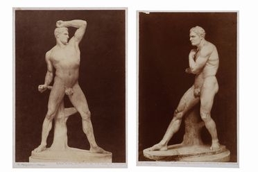  Henri Béguin  (Ginevrà, ) [attribuito a] : Lotto di due fotografie. Roma.  [..]