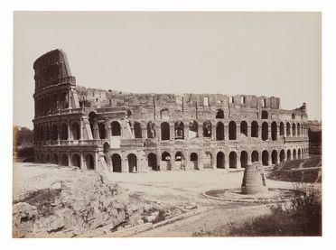  Tommaso Cuccioni  (Romà,  - Roma, 1864) [attribuito a] : Roma. Il Colosseo.  [..]
