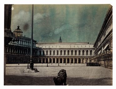  Carlo Naya  (Tronzano Vercellese, 1816 - Venezia, 1882) [attribuito a] : Venezia. Piazza San Marco.  - Asta Fotografie storiche - Libreria Antiquaria Gonnelli - Casa d'Aste - Gonnelli Casa d'Aste