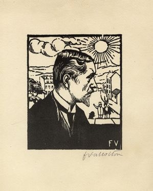  Félix Vallotton  (Losanna, 1865 - Parigi, 1925) : Félix Vallotton.  - Asta Arte antica, moderna e contemporanea - Libreria Antiquaria Gonnelli - Casa d'Aste - Gonnelli Casa d'Aste