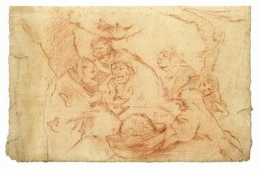  Francisco Goya y Lucientes  (Fuendetodos,, 1746 - Bordeaux,, 1828) [da] : Mucho hay que chupar.  - Auction Ancient, modern and contemporary art - Libreria Antiquaria Gonnelli - Casa d'Aste - Gonnelli Casa d'Aste