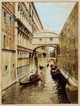  Carlo Naya  (Tronzano Vercellese, 1816 - Venezia, 1882) [attribuito a] : Venezia. Ponte dei sospiri.  - Auction Fotografie storiche - Libreria Antiquaria Gonnelli - Casa d'Aste - Gonnelli Casa d'Aste