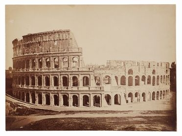  Tommaso Cuccioni  (Romà,  - Roma, 1864) : Roma. Colosseo.  - Auction Fotografie  [..]