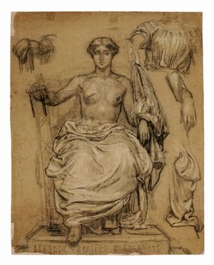  Jean Auguste Dominique Ingres  (Montauban, 1780 - Parigi, 1867) [attribuito a]  [..]