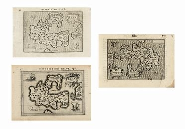  Petrus Bertius  (Beveren,, 1565 - Parigi,, 1629) : Descriptio Ilvae / ELBA.  - Asta Libri, autografi e manoscritti - Libreria Antiquaria Gonnelli - Casa d'Aste - Gonnelli Casa d'Aste