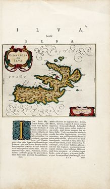  Willem Janszoon Blaeu  (Alkmaar, 1571 - Amsterdam, 1638) : ELBA ISOLA / olim / ILVA.  - Asta Libri, autografi e manoscritti - Libreria Antiquaria Gonnelli - Casa d'Aste - Gonnelli Casa d'Aste